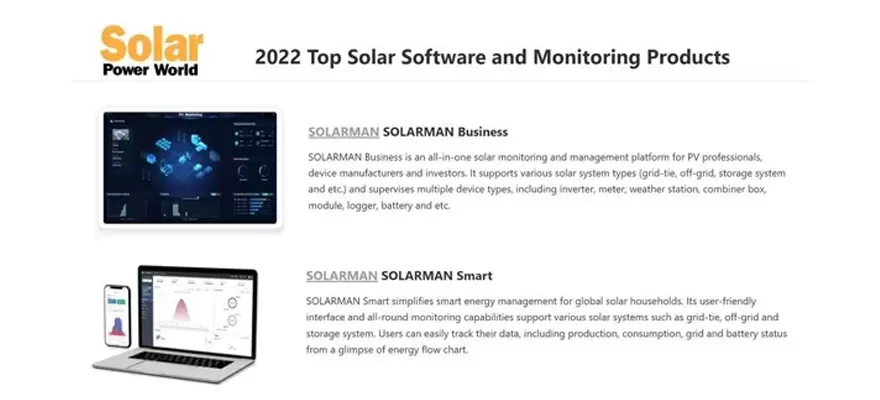 2022 meilleurs logiciels solaires et produits de surveillance