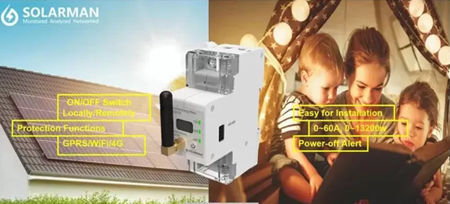 À quel point le compteur d'énergie monophasé SOLARMAN est-il intelligent?