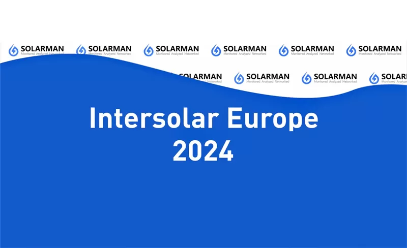 SOLARMAN brille au premier jour du 2024 Intersolar Europe