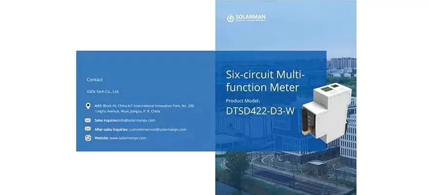 SOLARMAN Smart Meter-Pousser le développement de l'industrie PV distribuée