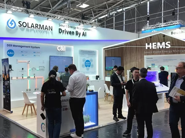 SOLARMAN présente des solutions énergétiques basées sur l'IA au 2025 Intersolar Europe