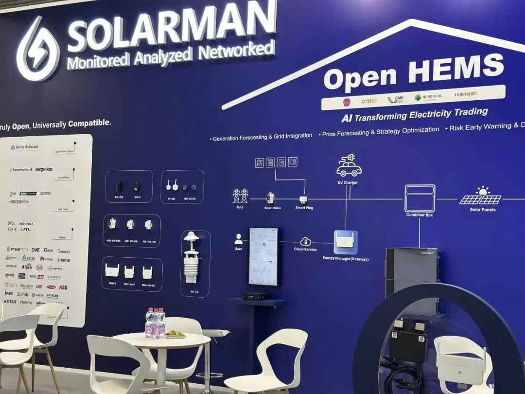 SOLARMAN présente des solutions énergétiques intelligentes au 2026 CLÉ en Italie